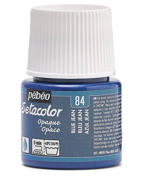 Pebeo Setacolor 45ml BLUE JEAN