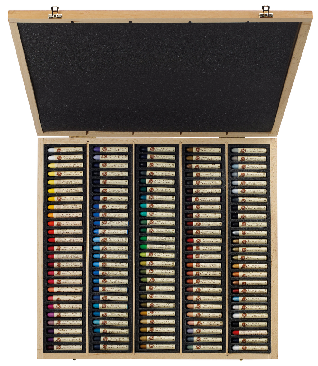Set en Bois UNIVERSELLE 120 Pastels à l'huile SENNELIER