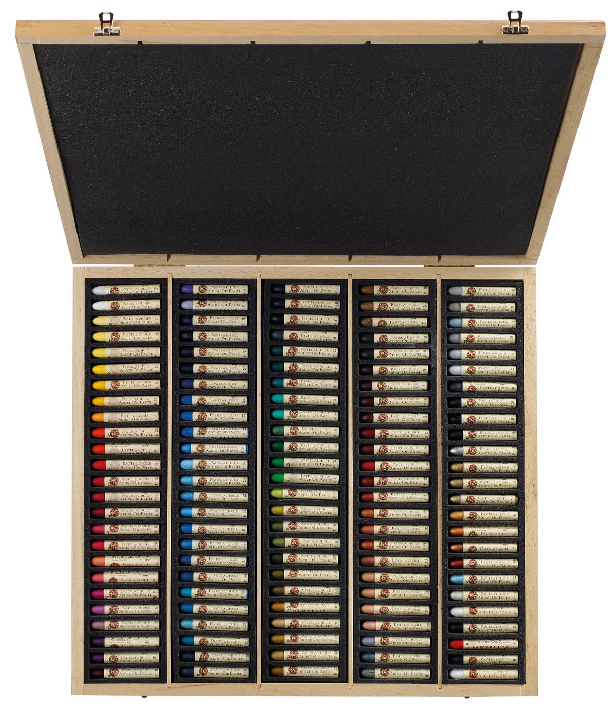 Set en Bois UNIVERSELLE 120 Pastels à l'huile SENNELIER