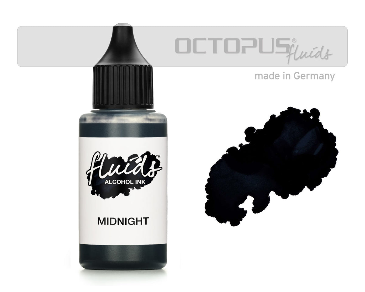 Encre à Alcool BLACK MIDNIGHT 30ml