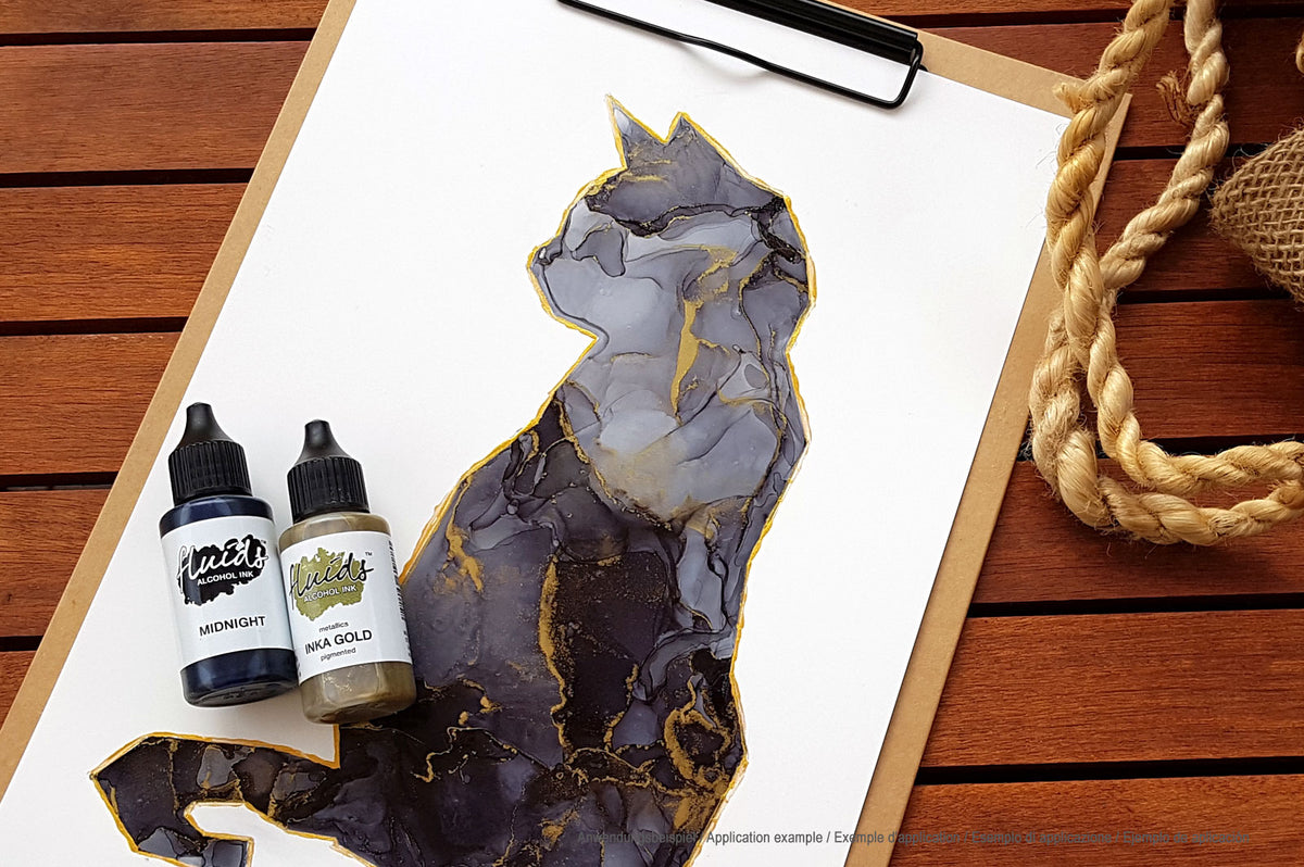 Papier encre à alcool YUPO LANAVANGUARD Bloc de 10 feuilles, 34 cm x 48 cm