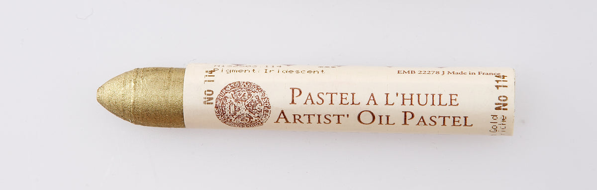 Pastel Huile irisé 5ml Or Riche