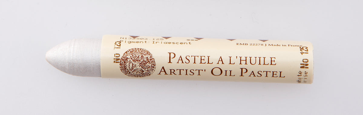 Pastel Huile Irisée 5ml Blanc